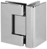 VAN 782D Series with Square Edges 90 Degrees Glass-To-Glass Hinge