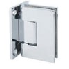 Wall to Glass Full Back Plate Classic Series Hinges