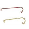 BM Series 6 Inch Pull Handle 24 Inch Towel Bar Combination With Metal Washers