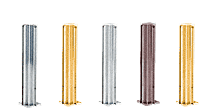 CRL 12" D990 Aluminum Posts in 5 Finishes