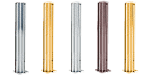 CRL 24" D990 Aluminum Posts in 5 Finishes
