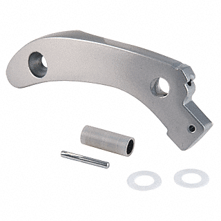 CRL Satin Aluminum Right Side Arm Assembly for 1095 Rim Exit Panic Device CRL 301247628