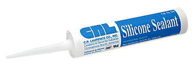  Mildew Resistant Clear 33S Silicone Sealant - CRL 33SMRC