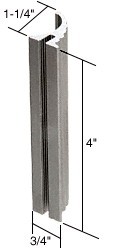 Aluminum Pull Handle Only - CRL A116