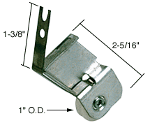 1 Inch Nylon Sliding Screen Door Spring Tension Roller for International Doors - CRL B634 Pack of 2