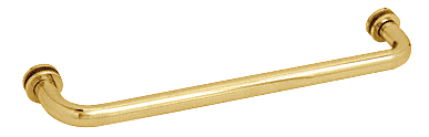 CRL Polished Brass 18" BM Series Tubular Single-Sided Towel Bar CRL BM18BR
