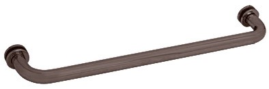 22 inch Oil Rubbed Bronze (BM Series) Tubular Single-Sided Towel Bar - CRL BM22ORB