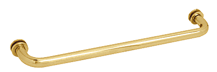 CRL Polished Brass 24" BM Series Tubular Single-Sided Towel Bar CRL BM24BR