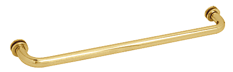 CRL Polished Brass 27" BM Series Tubular Single-Sided Towel Bar CRL BM27BR