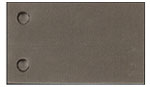 22 inch Acrylic Towel Bar, 8 inch Handle Combo - Black Nickel - USH TBA-822C-GM