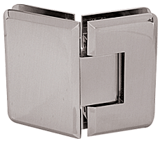 Cologne 045 Series Brushed Nickel 135 Degrees Glass-to-Glass Hinge - CRL C0L045BN