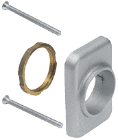 CRL Aluminum Mortise Cylinder Mounting Pad CRL DL913A