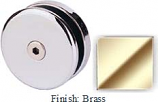Brass Mush 662AR Series Seam Clip 2 inch Round (Contemporary Design Round) - MU662AR_BR