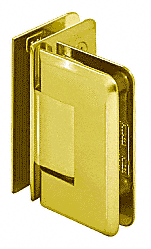 Brass Pinnacle 092 Series 90 Degree Glass-to-Glass Hinge - CRL P1N092BR
