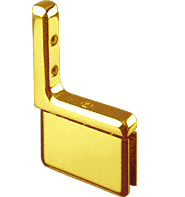 Prima 03 Series Gold Plated Wall Mount Hinge - CRL PPH03GP