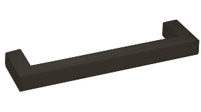 Oil Rubbed Bronze "SQ" Series 18 inch Square Tubing Mitered Corner Single-Sided Towel Bar - CRL SQ18ORB