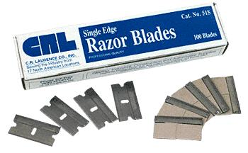 CRL Single Edge Razor Blades - 51S_OS