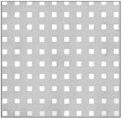 CRL Custom Perforated Infill Panel - Perforated Square - PN182SPC