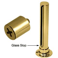 CRL Brass 1/4" Glass Stop - SA14BR