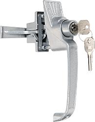 CRL Aluminum Screen and Storm Door Push Button Lock 1-3/4" Screw Holes - SK12