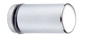 Cylinder Style Chrome Single-Sided Shower Door Knob - CRL SDK212CH